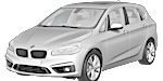 BMW F45 C2062 Fault Code